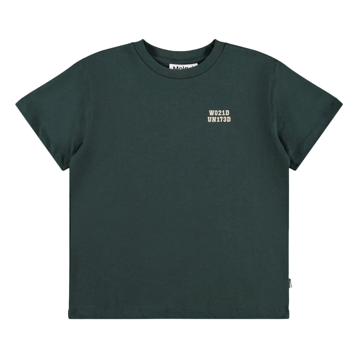 Molo - Riley Football Organic Cotton T-Shirt | Black