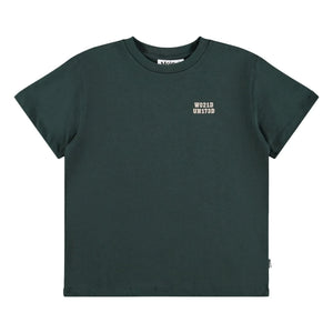 Molo - Riley Football Organic Cotton T-Shirt | Black