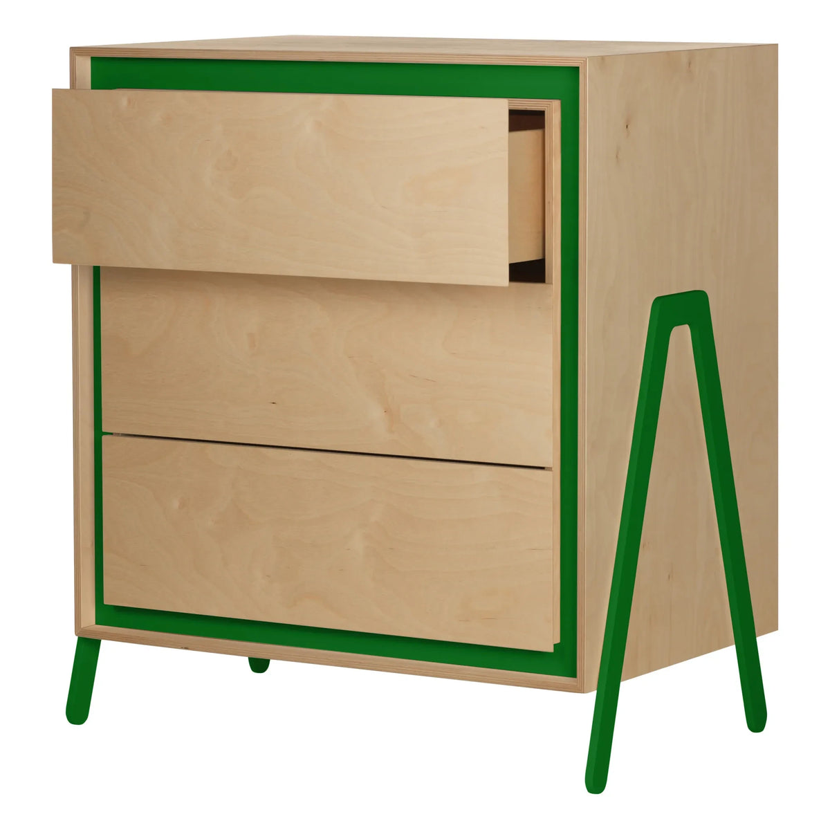 In2Wood - Square Dresser | Green