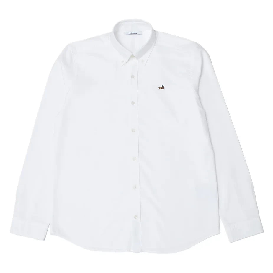 Edmmond Studios - Duck Oxford Shirt | White
