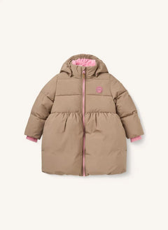 Copenhagen Colors - Long Puffer Coat | Hazel