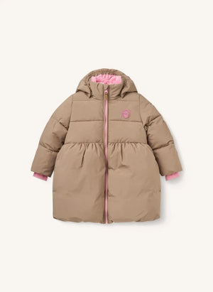 Copenhagen Colors - Long Puffer Coat | Hazel