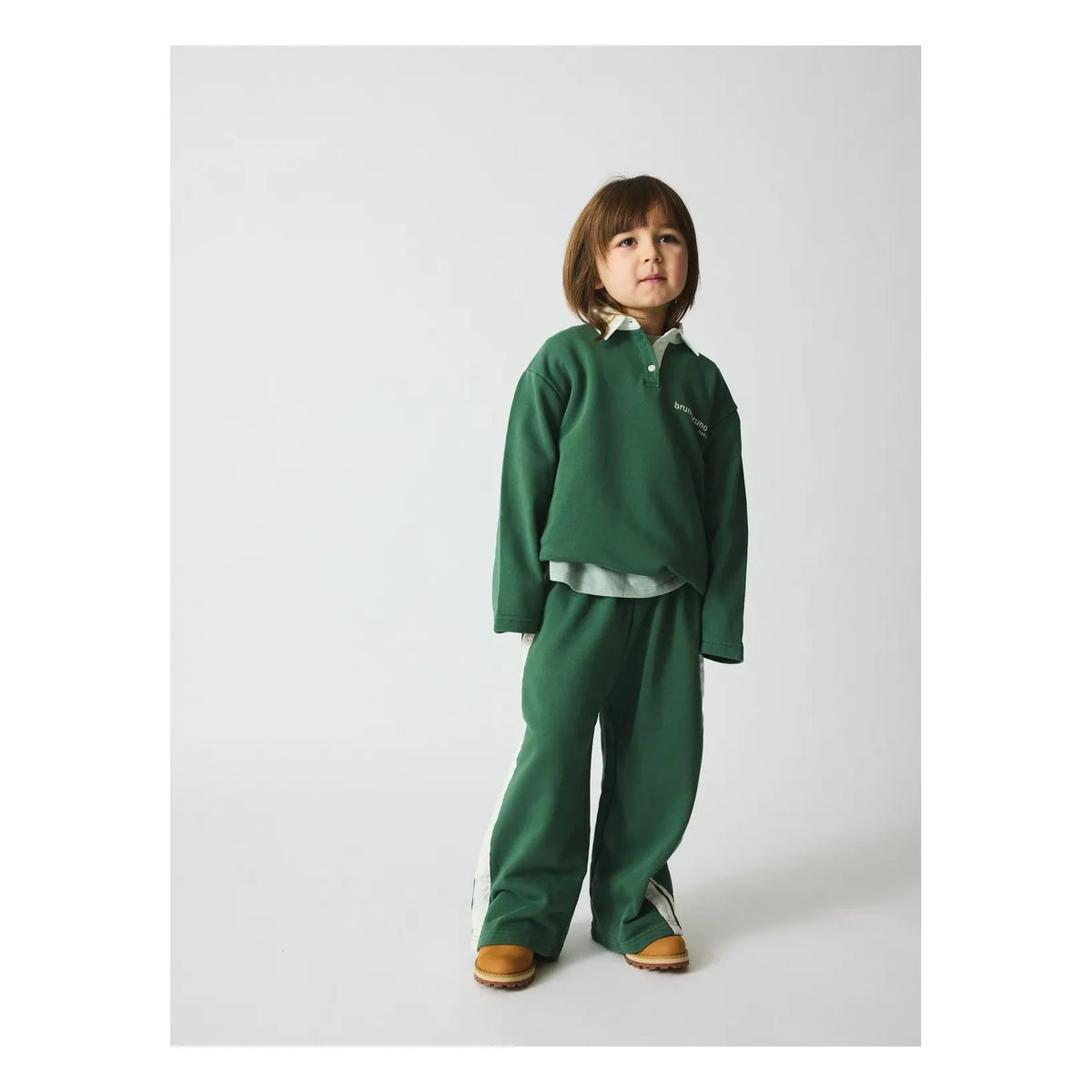 brunobruno nation - Francis Organic Cotton Jogger Pants | Green