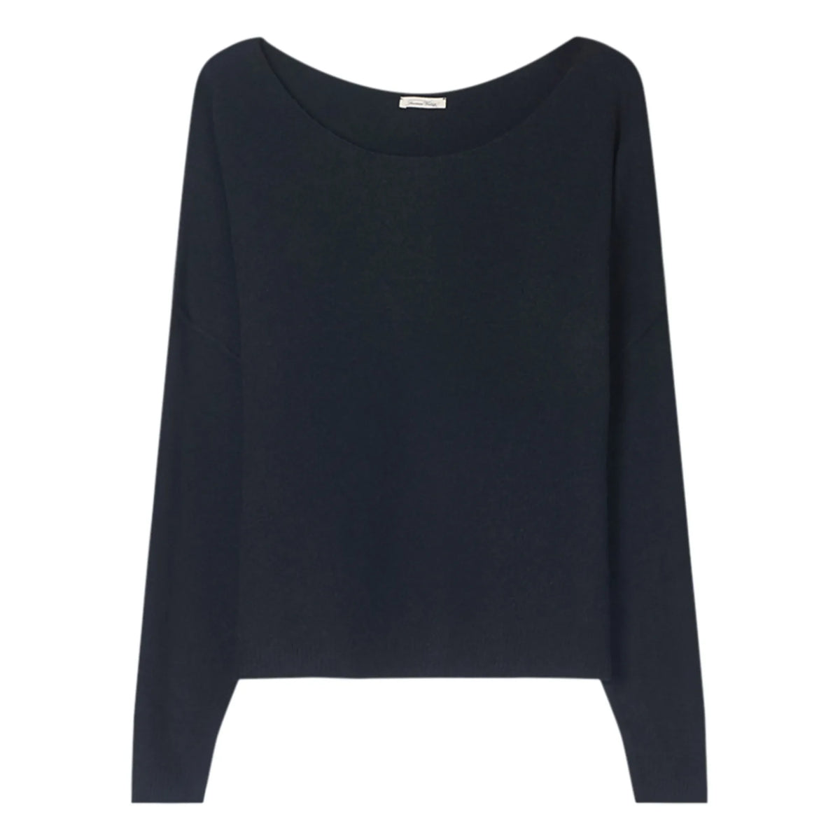 American Vintage - Damsville Wool Boat Neck Sweatshirt | Black