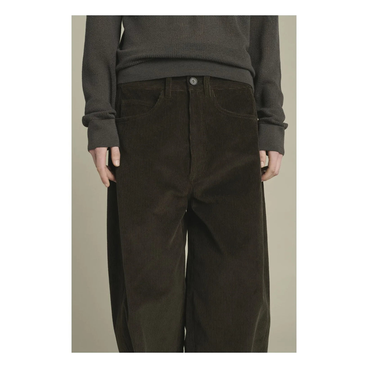 Soeur - Gunther Organic Cotton Pants | Dark Brown