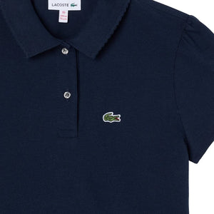 Lacoste - Organic Cotton Logo Polo Shirt | Navy