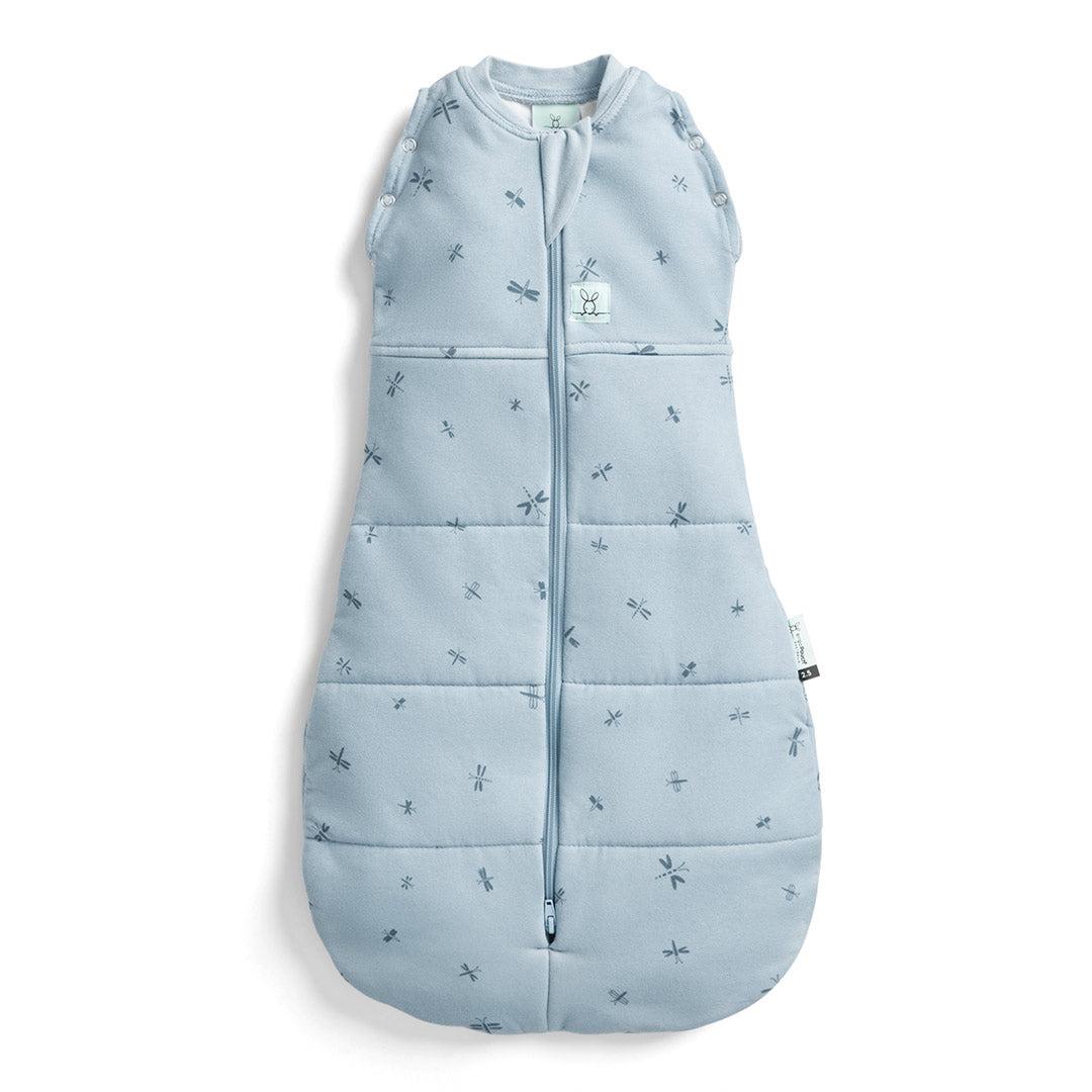 ergoPouch Organic Winter Cocoon Swaddle Sleeping Bag - 2.5 TOG - Dragonfly-Sleepsack Swaddles-Dragonfly-0-3m | Natural Baby Shower