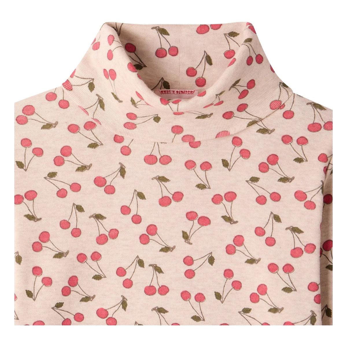 Bonpoint - Tahiti Cherry Printed Organic Cotton T-Shirt | Beige