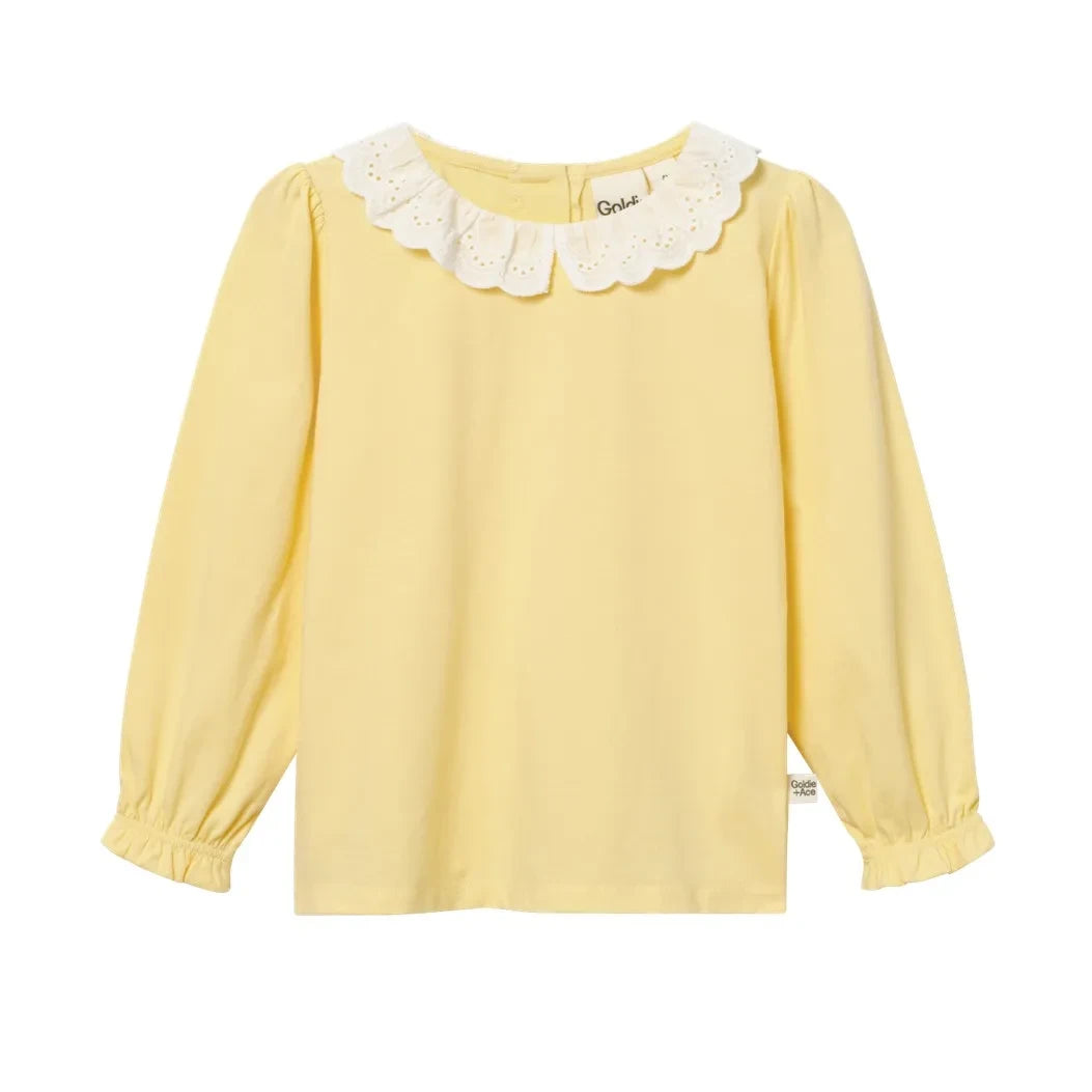 Goldie + Ace - Embroidered Blouse | Yellow