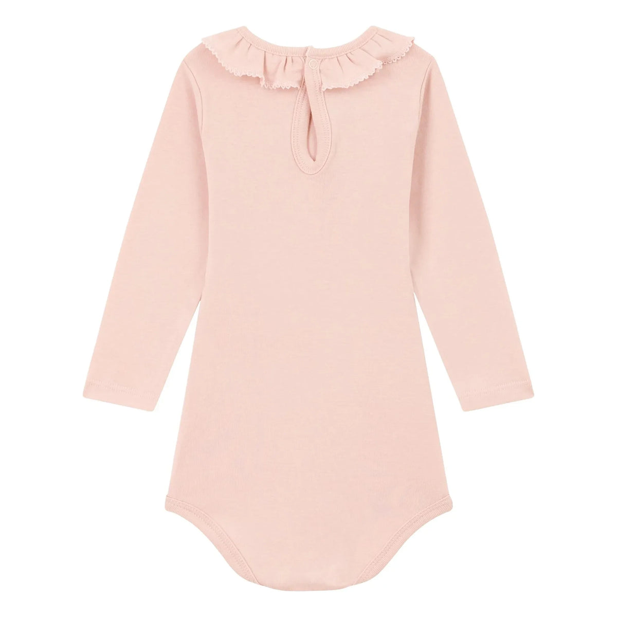 Petit Bateau - Body Collar Uni | Pink
