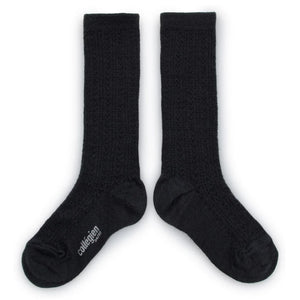 Collégien - Adele Merino Wool Socks | Dark Grey