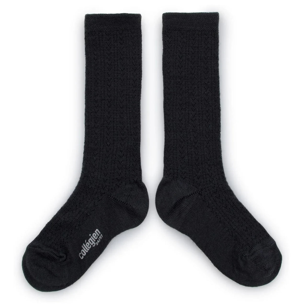 Collégien - Adele Merino Wool Socks | Dark Grey