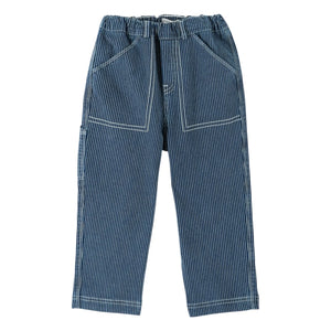 Emile et Ida - Blue Striped Linen | Blue