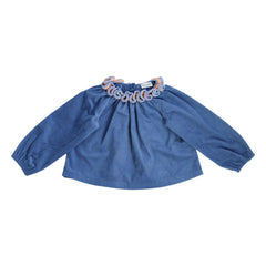 Kalinka - Liana Velvet Blouse | Mavi