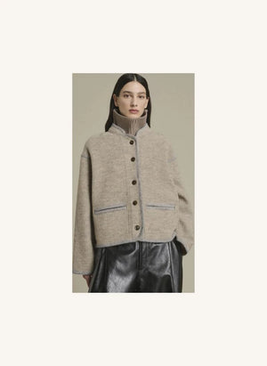 Soeur - Olympe Wool Jacket | Beige