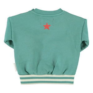 Piupiuchick - Here We Go Sweat Organic cotton | Green