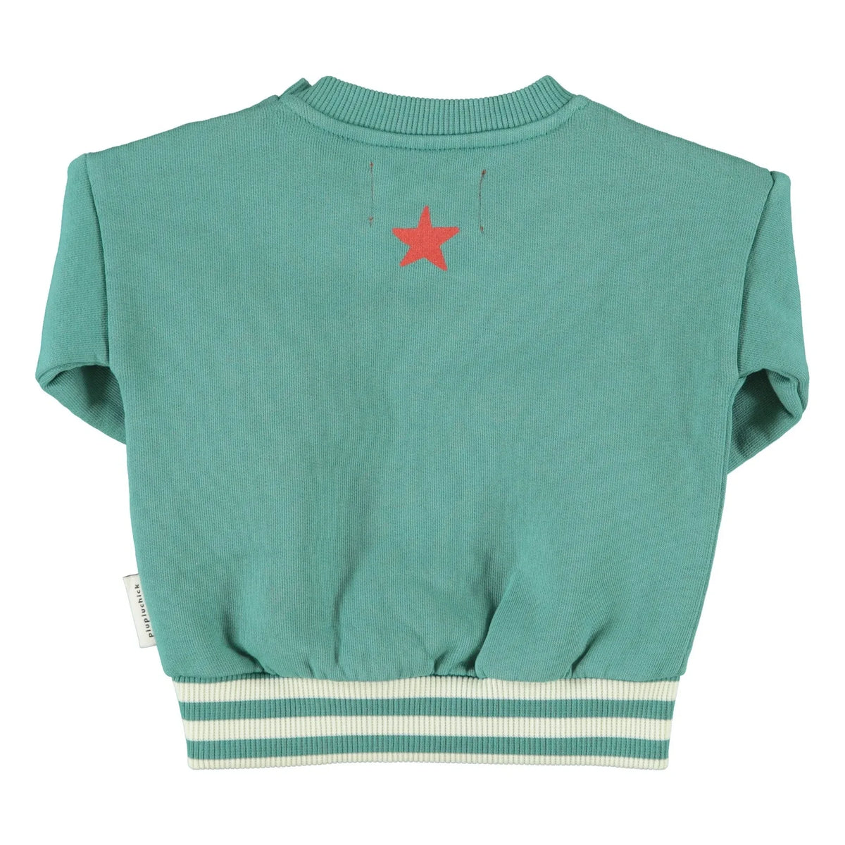 Piupiuchick - Here We Go Sweat Organic cotton | Green