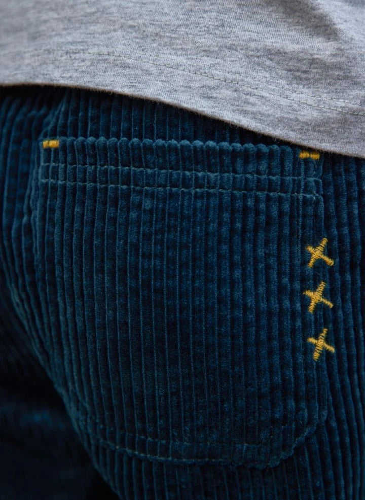 Bonton - Datcha Ribbed Corduroy Pants | Dark Blue