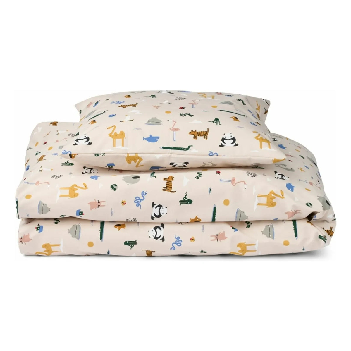 Liewood - Organic Cotton Bedding Set | Around the World/Sandy