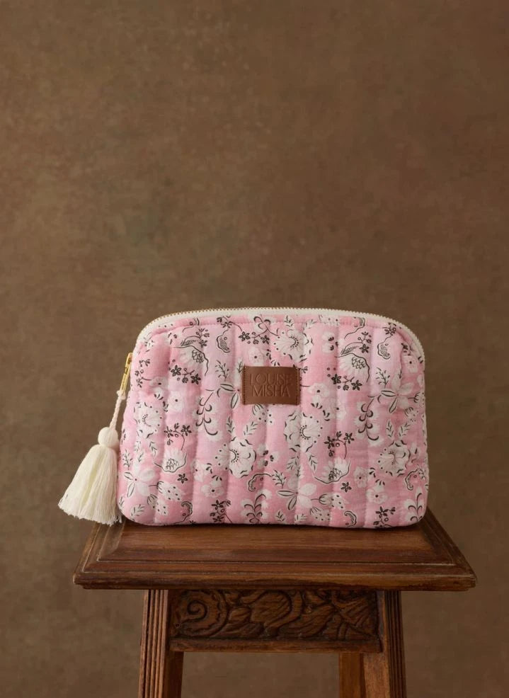 Louise Misha - Teiki Cosmetic Bag | Pink