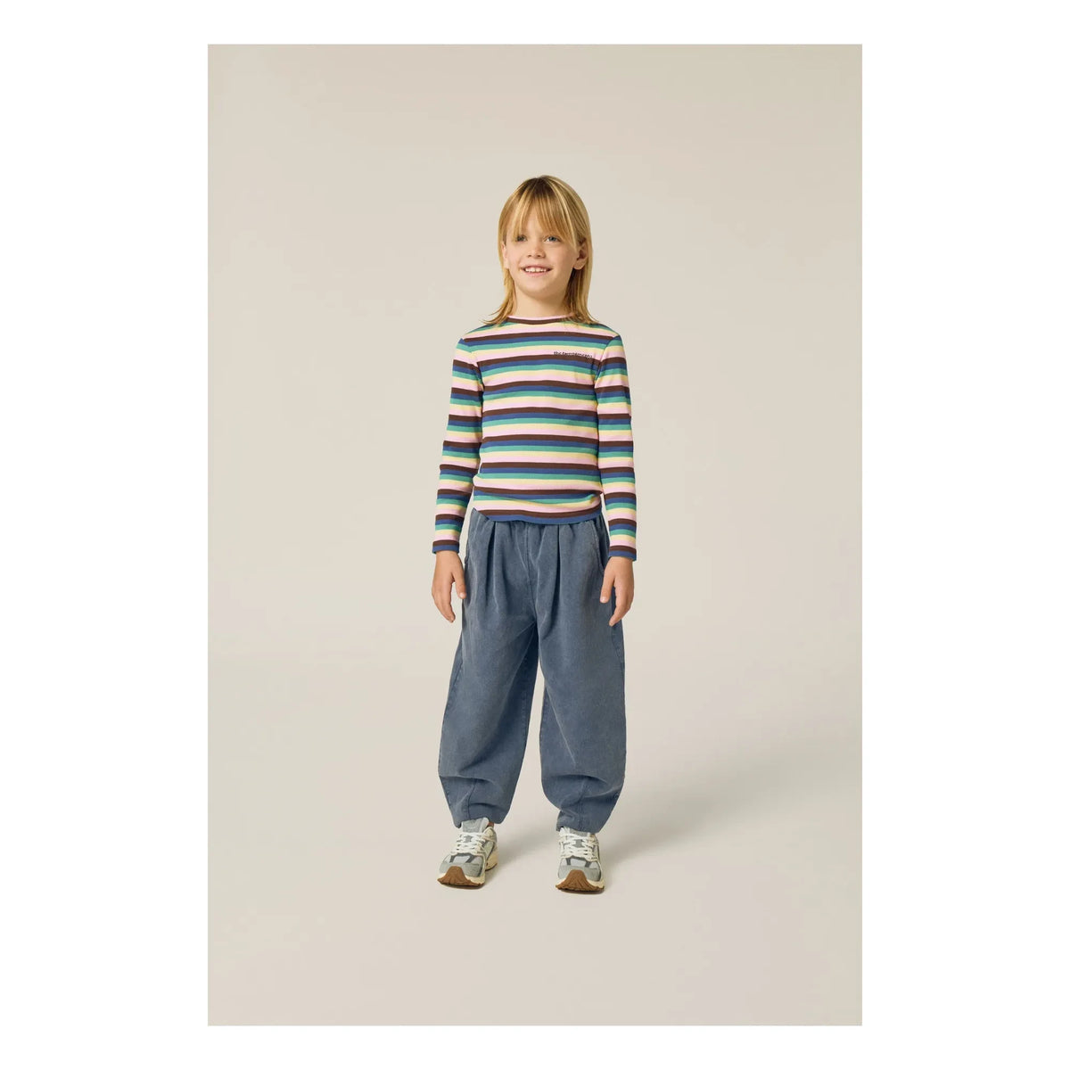 The Campamento - Striped T-Shirt | Green