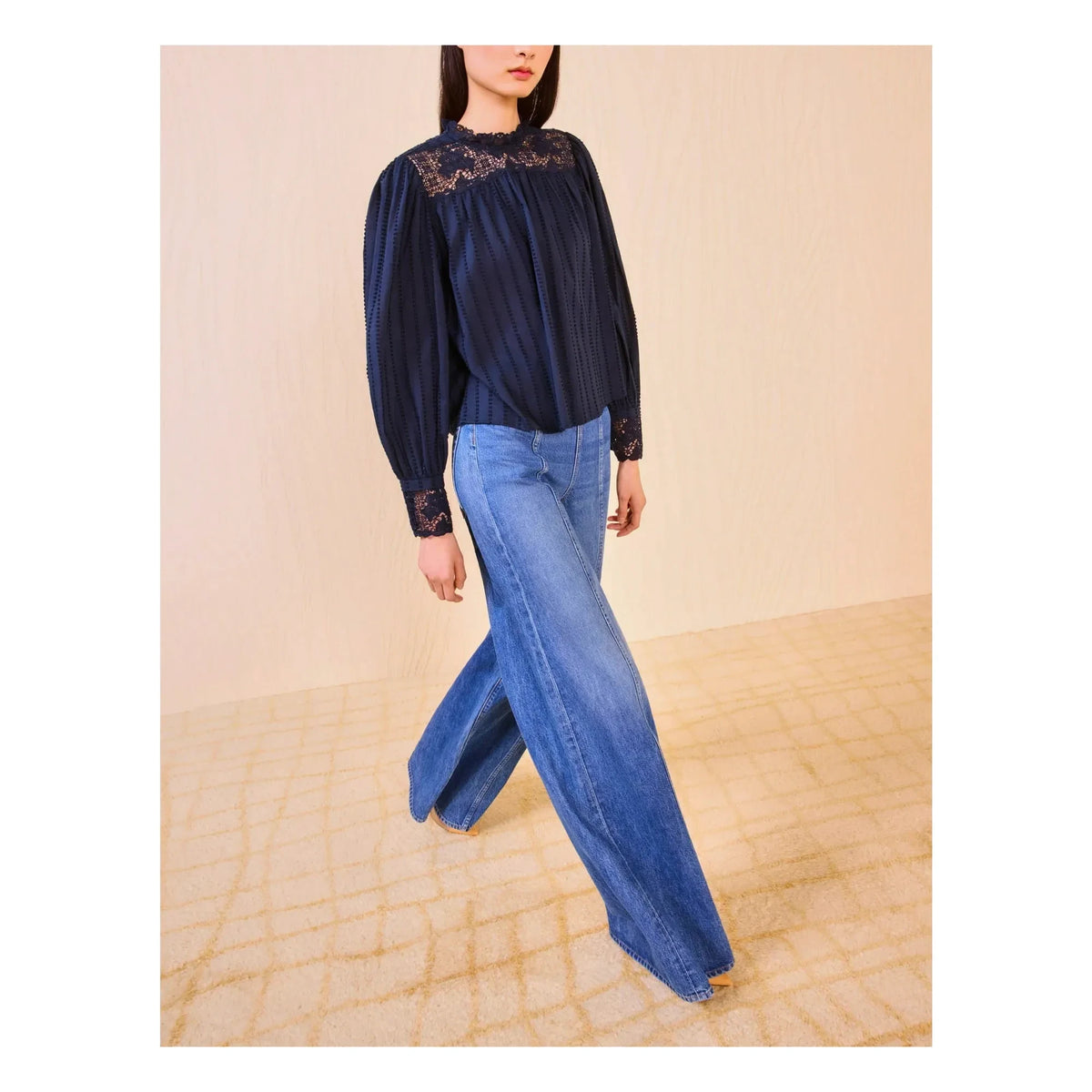 Ulla Johnson - Cornelia blouse | Midnight blue
