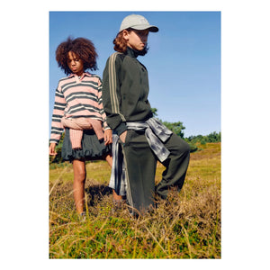 Molo - Striped Polo Mille Organic Cotton | Powder Pink