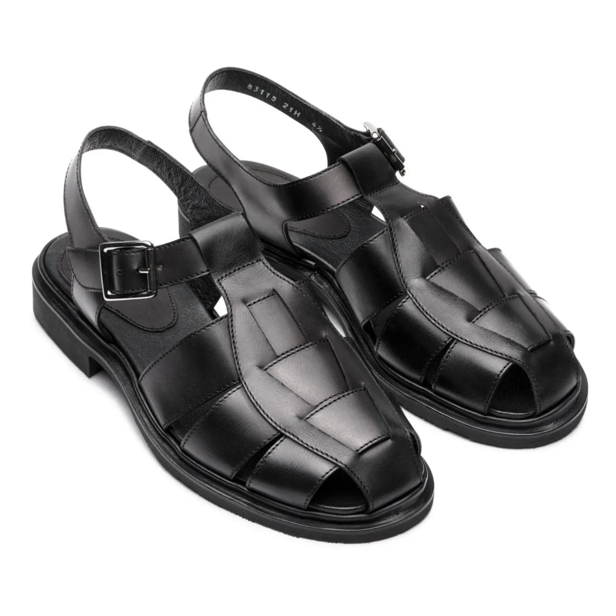 Paraboot - Iberis Smooth Sandals | Black