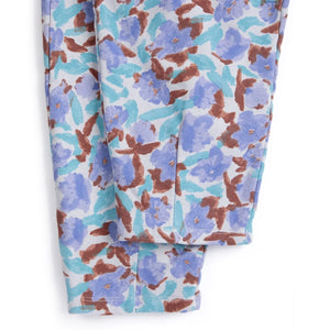 Bobo Choses - Organic Cotton Floral Pattern Jogger | Lavender