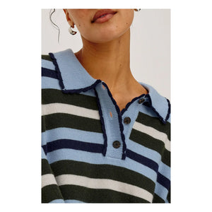 Rails - Striped Polo Delora | Blue