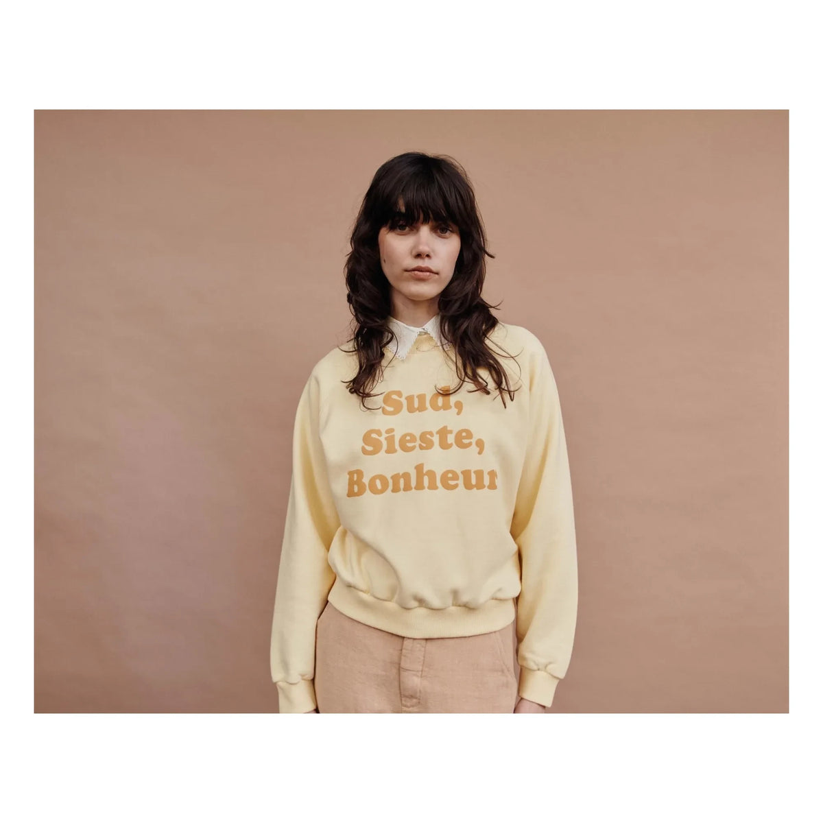Emile et Ida - Sweat Message Organic Cotton | Mimosa