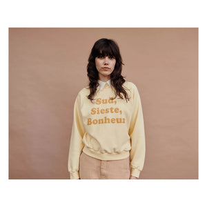 Emile et Ida - Sweat Message Organic Cotton | Mimosa