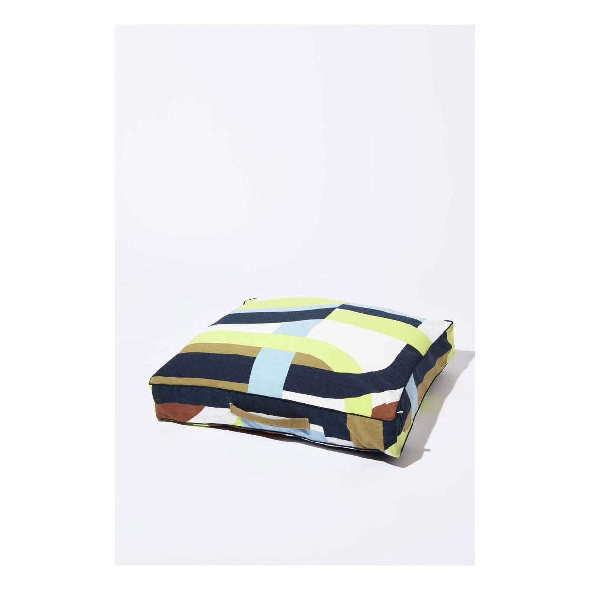 Mapoésie - Supersonic Floor Cushion | Lemon Yellow