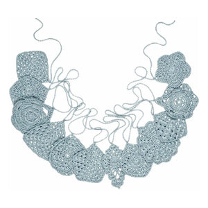 Number 74 - Handmade Paper Decoration | Sweet Blue S046