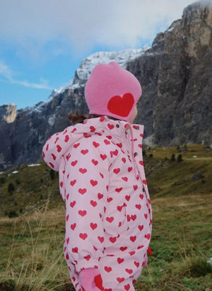 Konges Sløjd - Collette Wool Fingerless Gloves | Pink