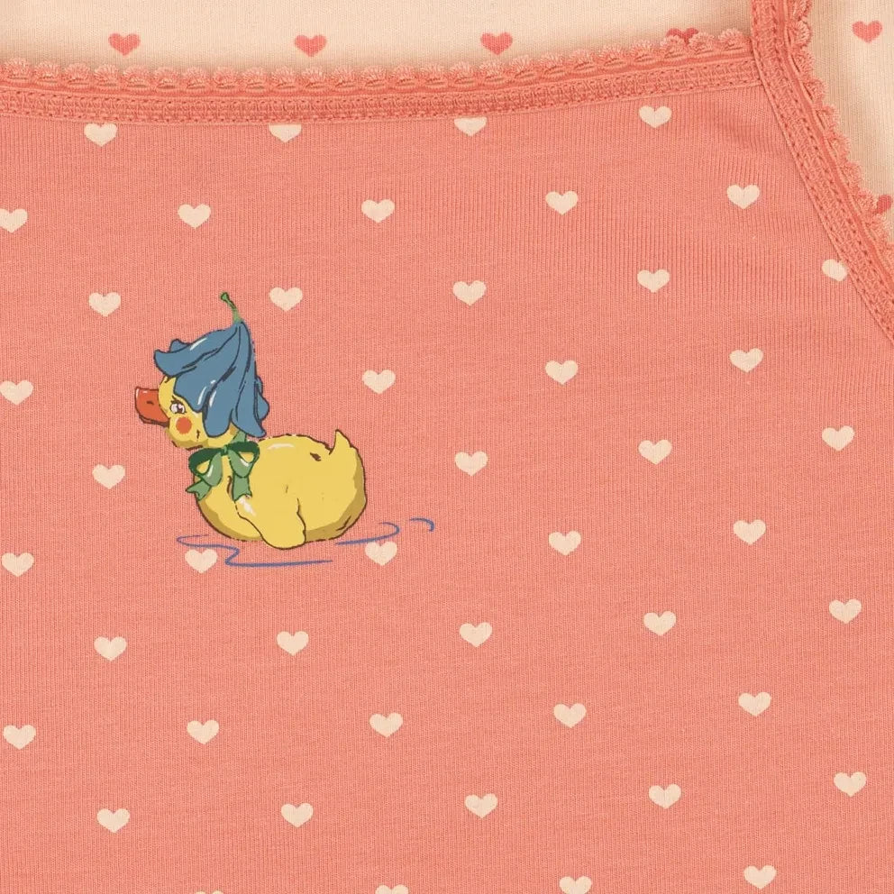 Konges Sløjd - 2-Pack Organic Cotton Duck Tank Top | Pink