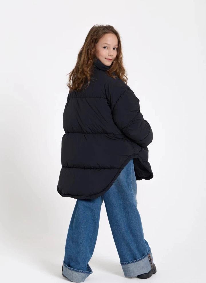 Finger in the nose - Snowbag Puffer Jacket | Black