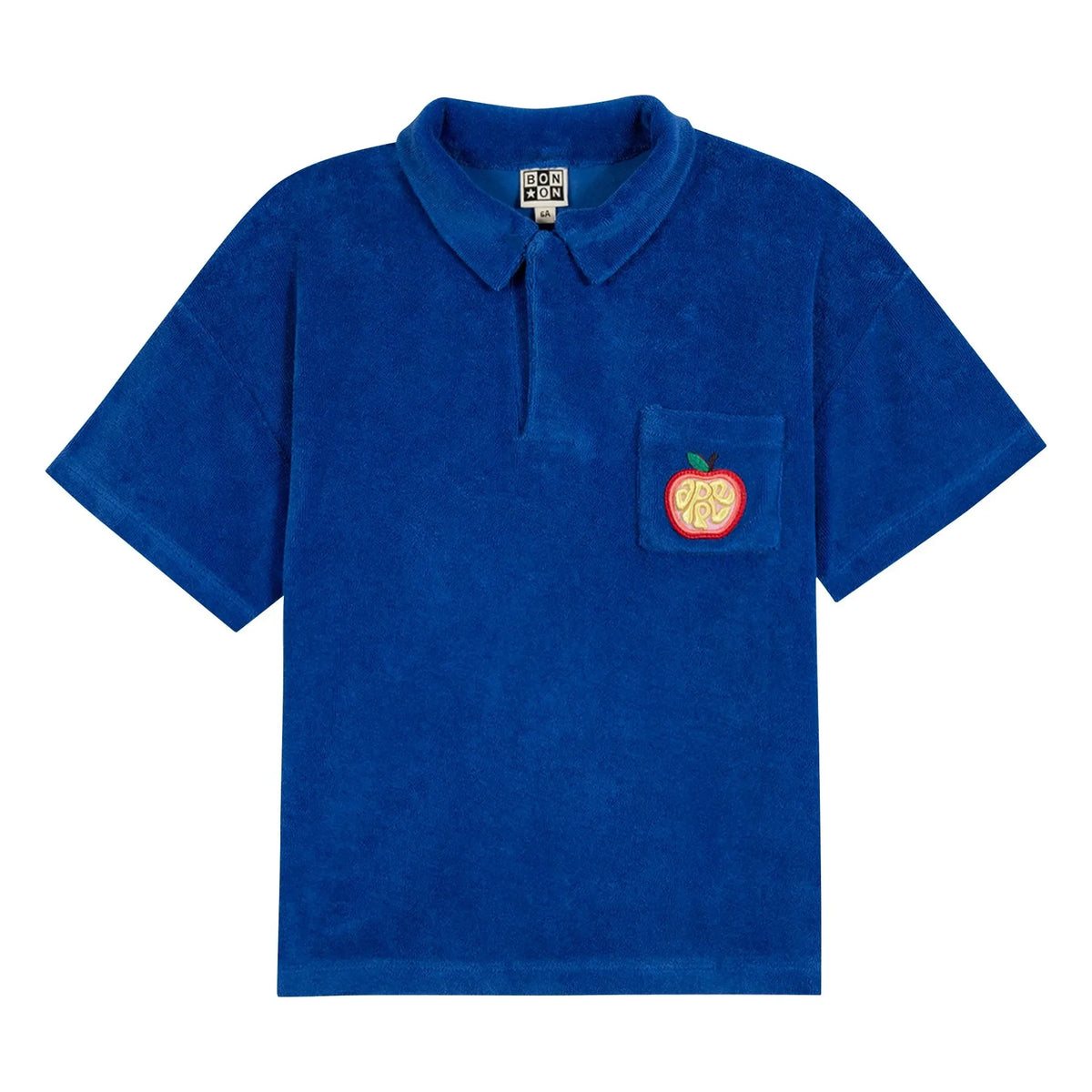 Bonton - Livio apple terry polo shirt | Dark Blue
