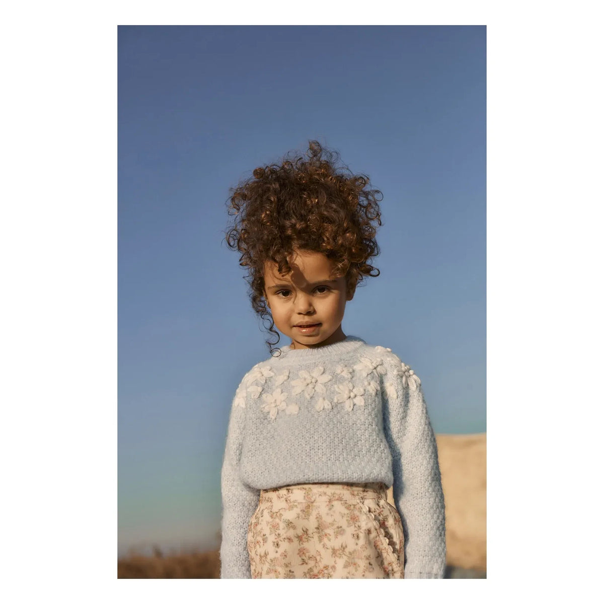 Louise Misha - Cila Alpaca sweater | Light blue