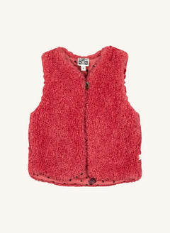 Bonton - Teddy Beti jacket | Framboise