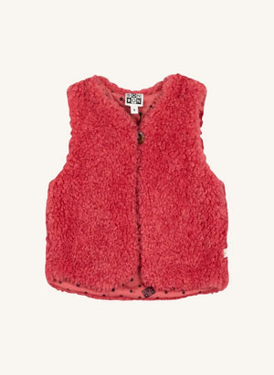 Bonton - Teddy Beti jacket | Framboise