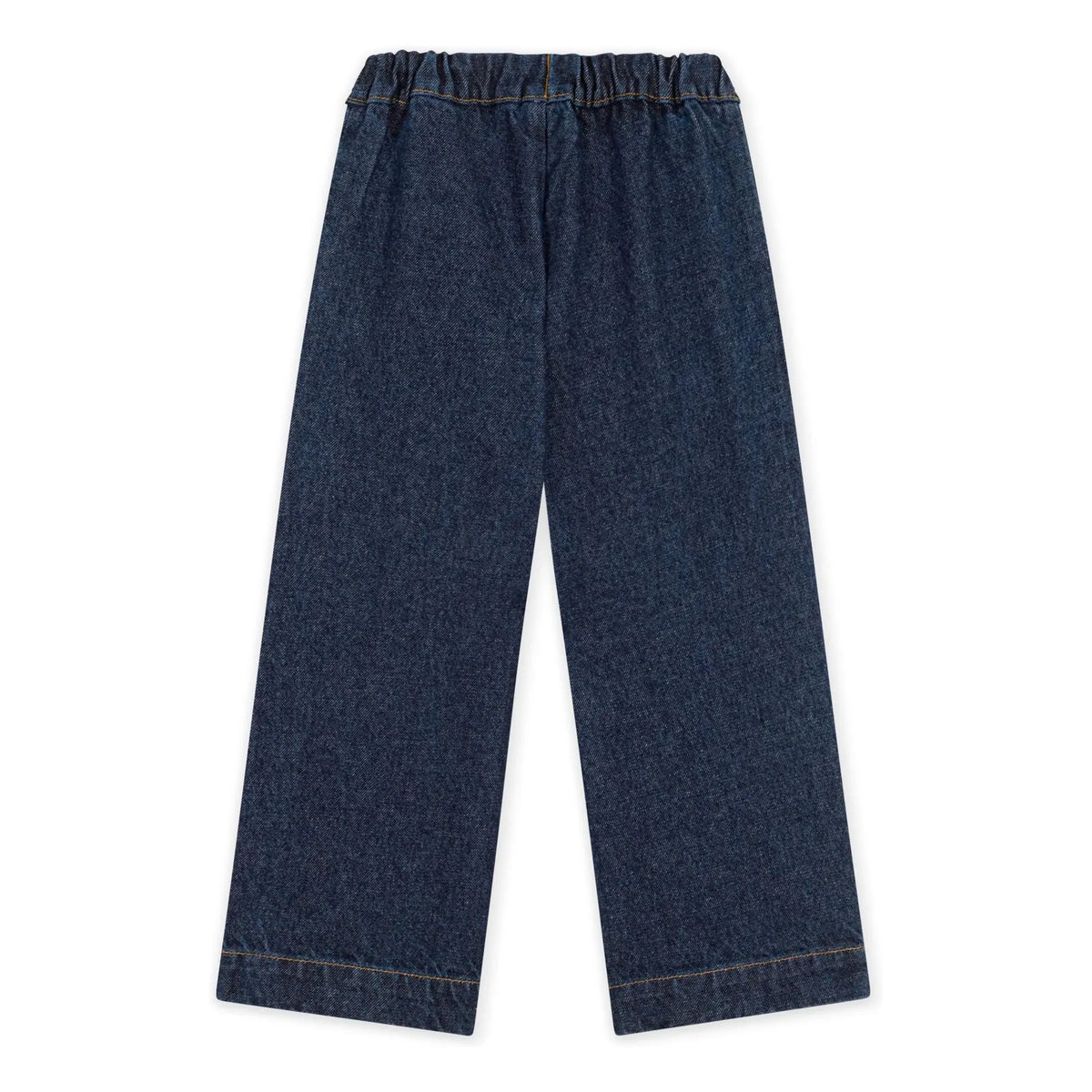 Petit Bateau - Organic Cotton Wide Leg Jeans | Dark Blue