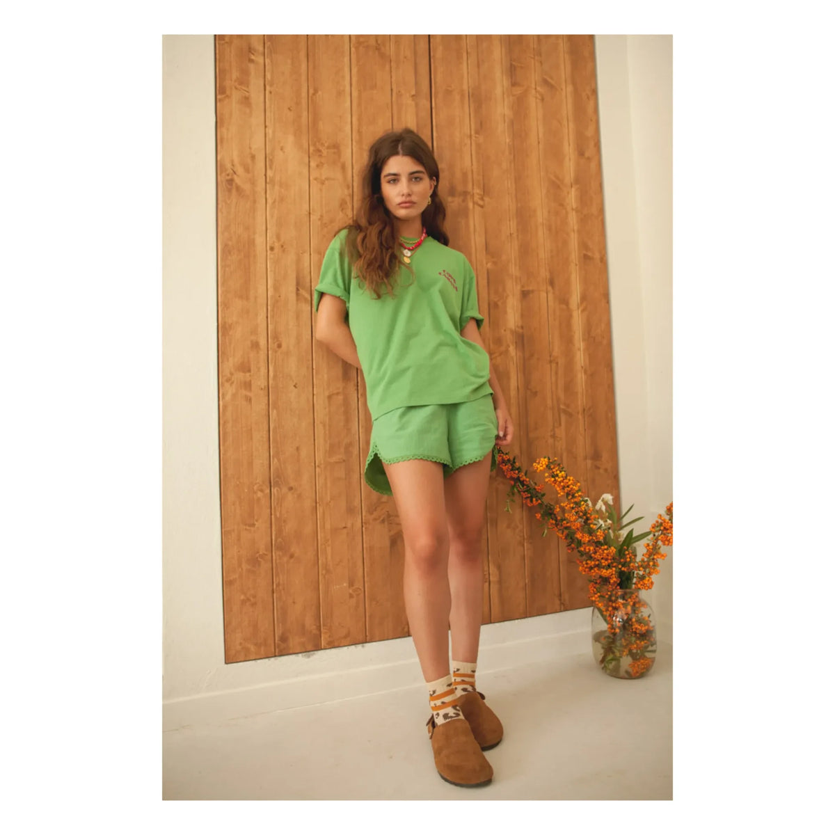Marlot Paris - Roma Shorts - Women's Collection | Green