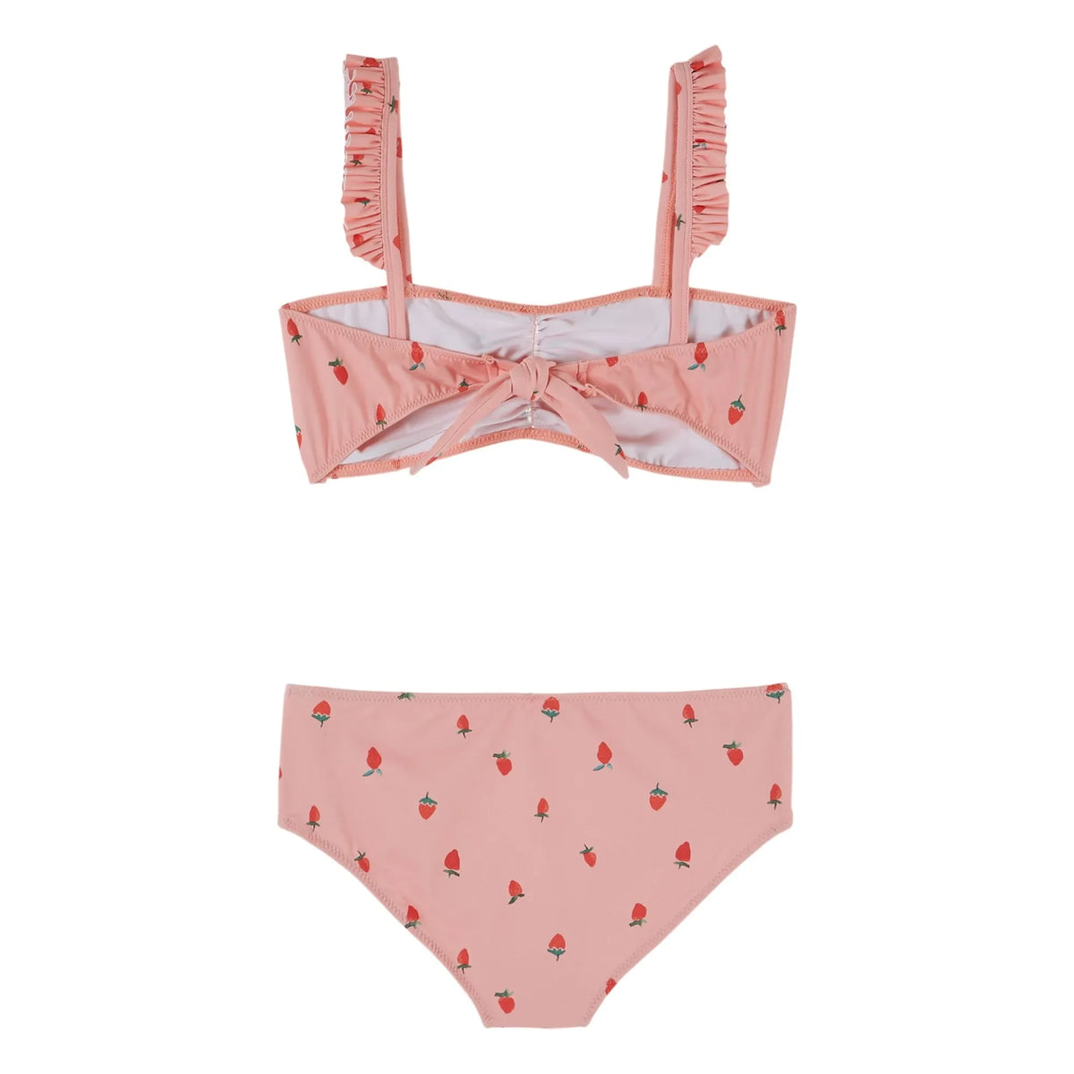 Emile et Ida - Strawberry Band Swimsuit | Pink