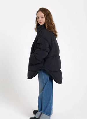 Finger in the nose - Snowbag Puffer Jacket | Black
