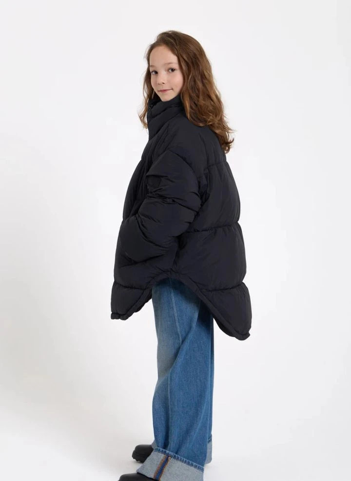Finger in the nose - Snowbag Puffer Jacket | Black