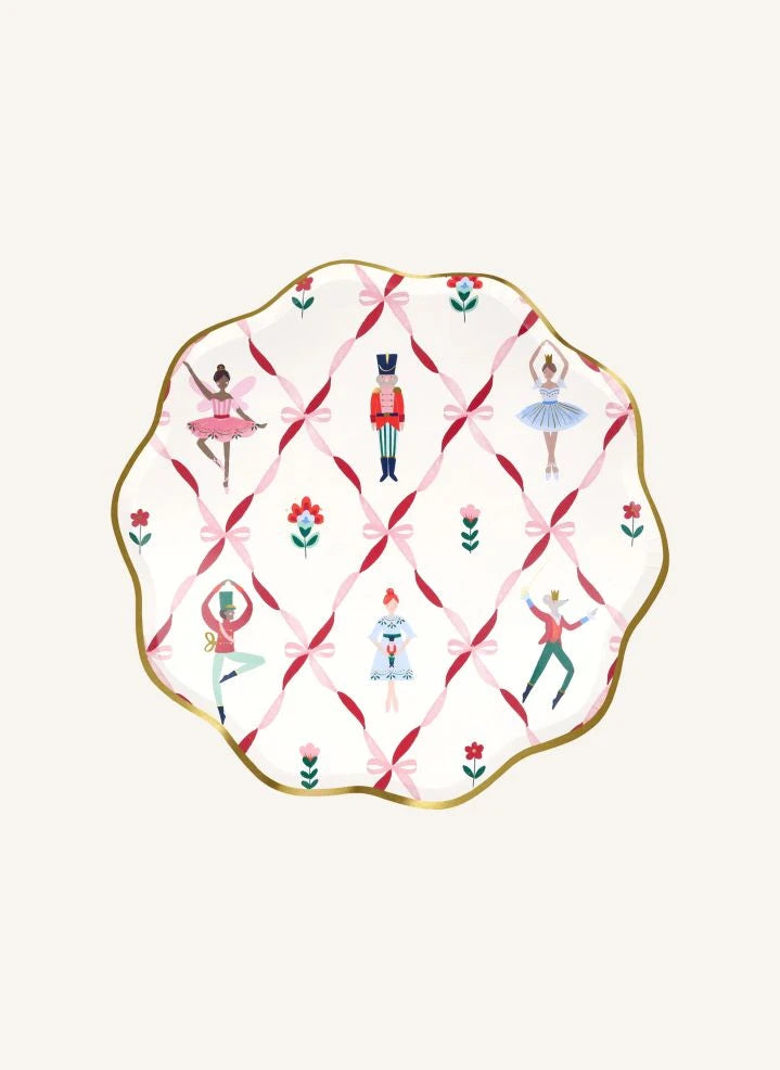 Meri Meri - Nutcracker Plates - Set of 8