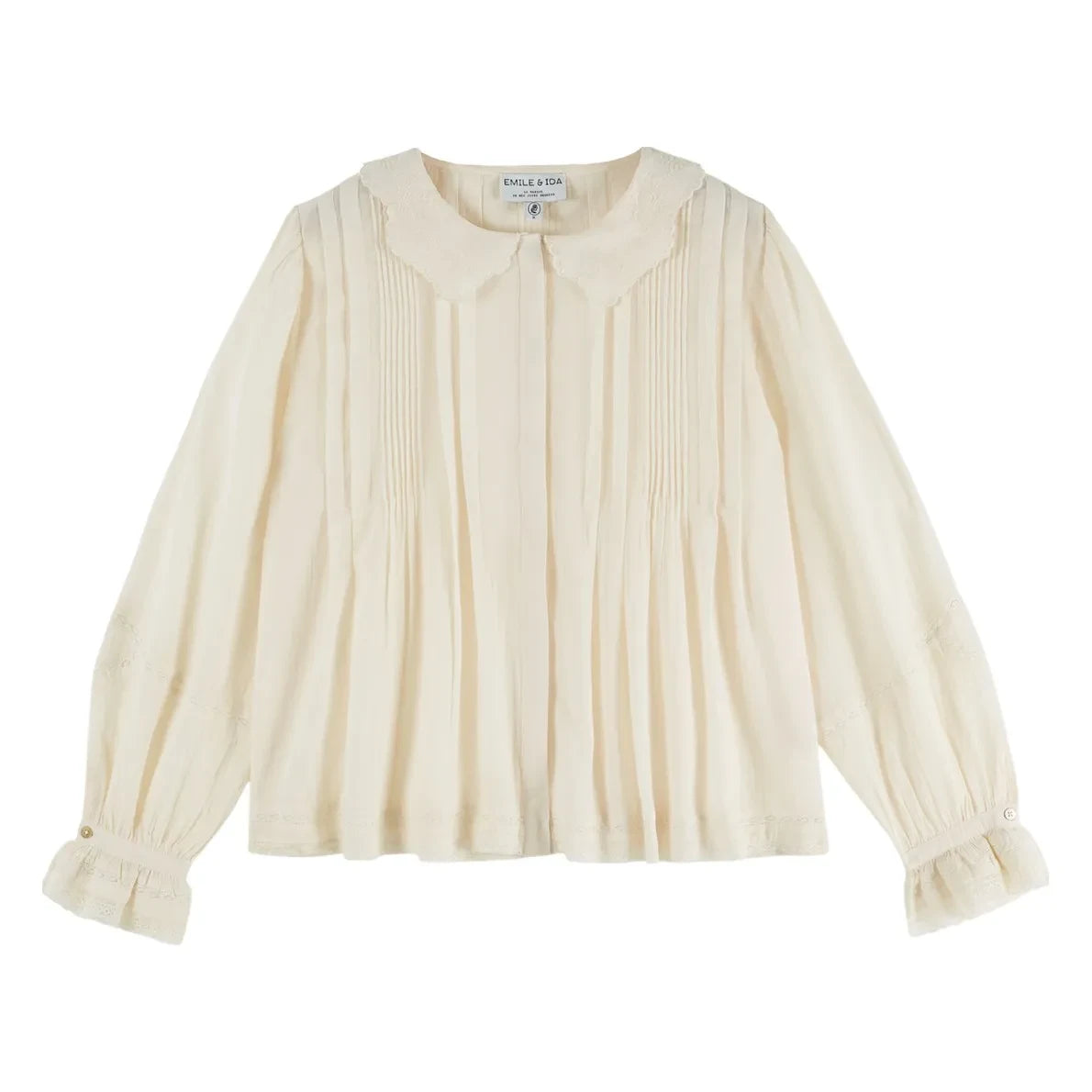 Emile et Ida - Elisabeth Vintage Blouse | Ecru