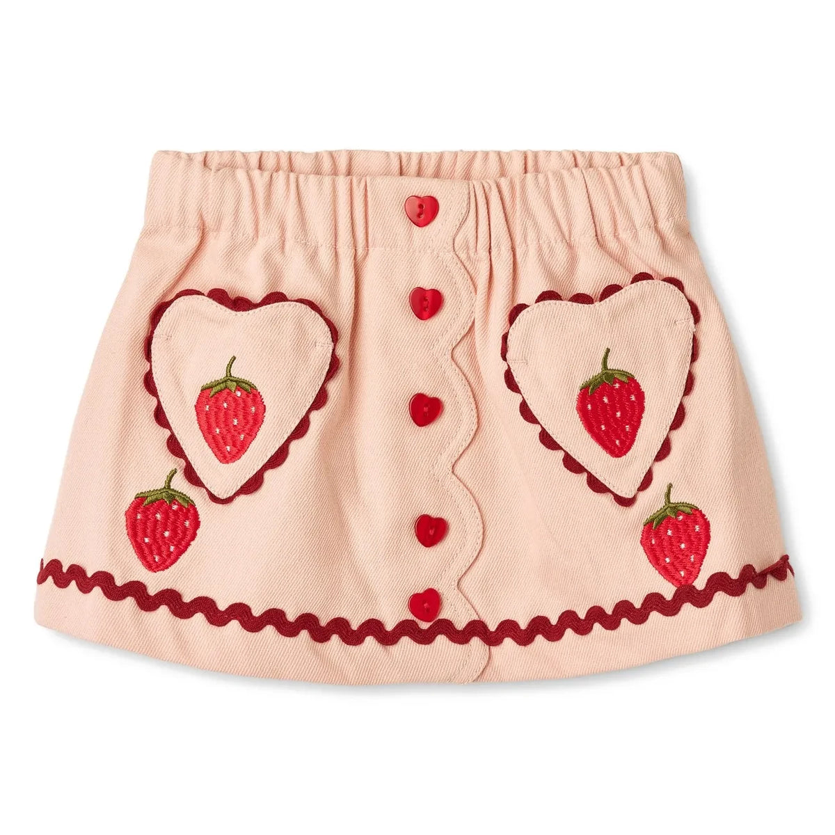 Flöss - Melody Strawberry Skirt | Pink
