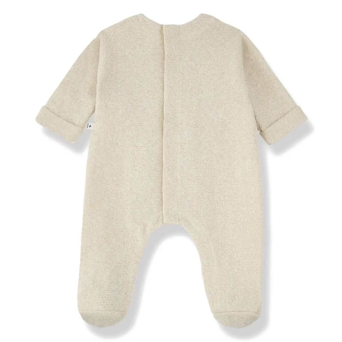 1+ in the family - Cardenac One-piece Romper and Footed Pants | Ecru